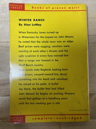 Winter Range