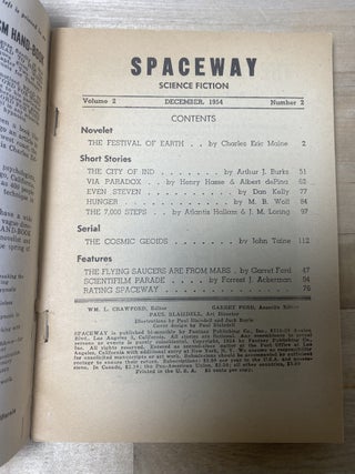 Spaceway | December, 1954 Vol. 2 No. 2