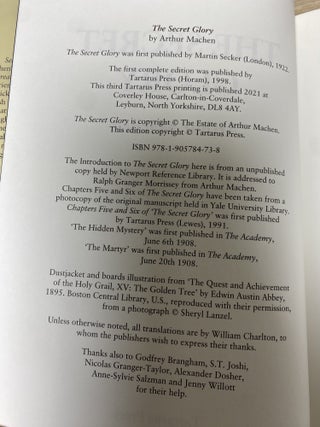 The Secret Glory
