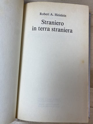 Straniero In Terra Straniera (Stranger in a Strange Land)