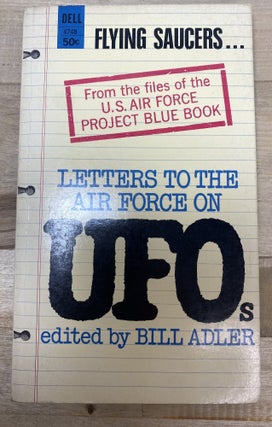 Item #144 Letters To The Air Force On UFOs. Bill Adler