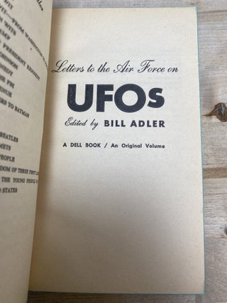 Letters To The Air Force On UFOs