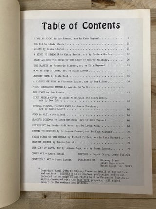 Odyssey #8 | Star Trek TOS Adult Fanzine