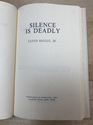 Silence Is Deadly