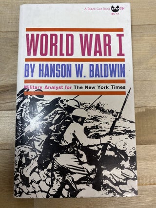 Item #242 World War I. Hanson W. Baldwin