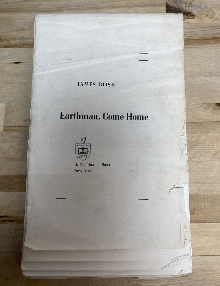 Item #25 Earthman, Come Home. James Blish.