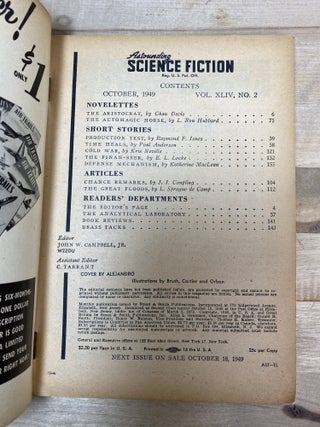 Astounding Science Fiction Vol. 44 #2, October 1949