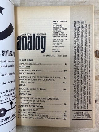 Analog | Science Fiction Science Fact March 1969