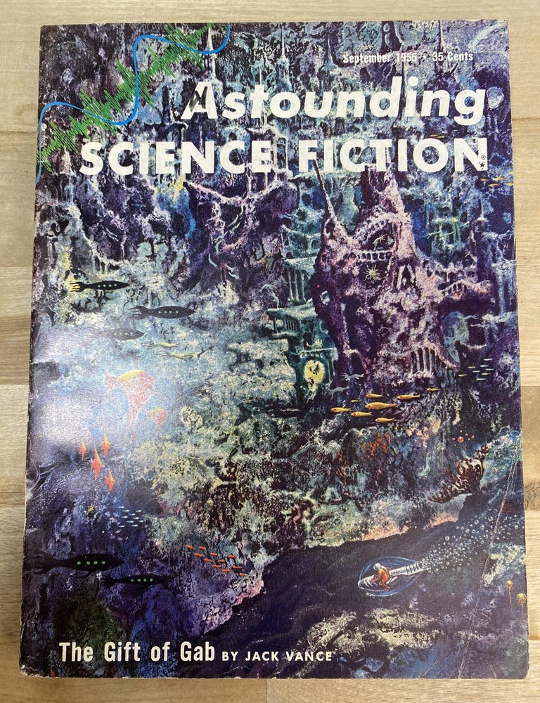 Item #297 Astounding Science Fiction | September 1955 Vol. 56 No. 1. John W. Jr Campbell.