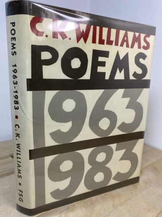 Poems 1963-1983. C. K Williams.