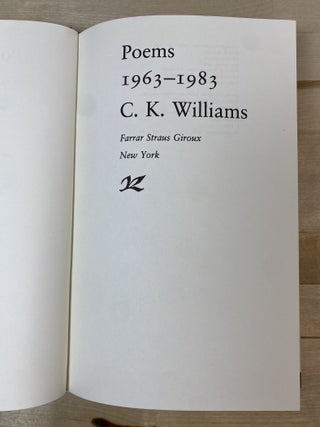 Poems 1963-1983