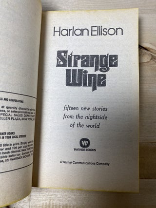 Strange Wine