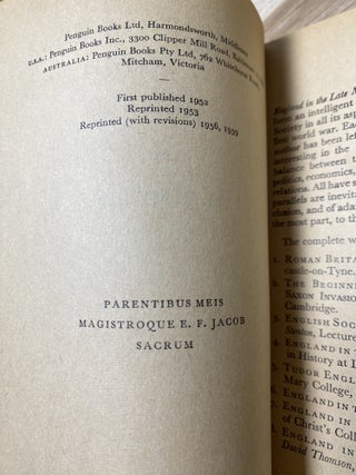 The Pelican History of England Volumes 1-5