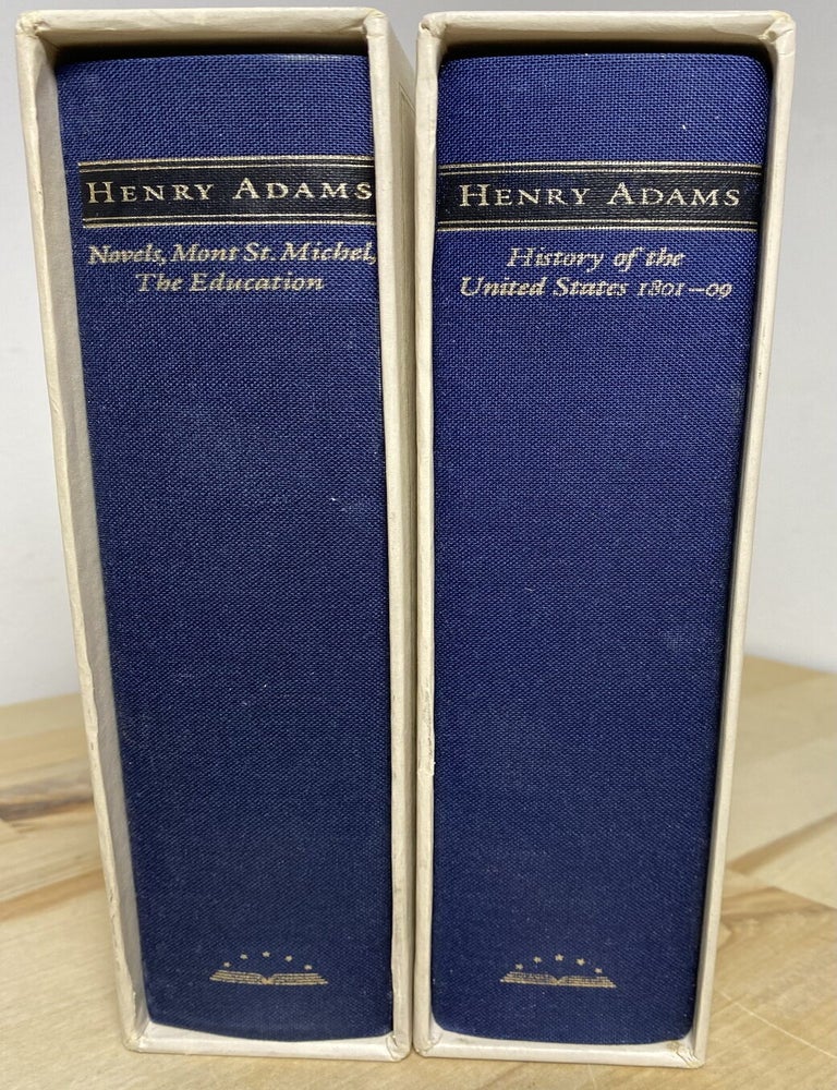 Item #553 History of the United States 1801-09 & Novels, Mont St. Michel, The Education. Henry Adams.