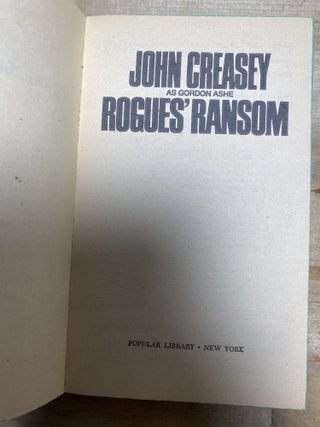 Rogues' Ransom