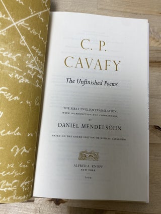 The Unfinished Poems