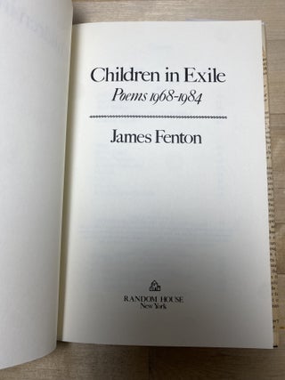 Children in Exile: Poems 1968-1984