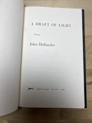 A Draft of Light Poems