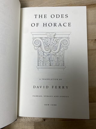 The Odes of Horace