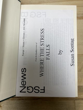 Where the Stress Falls Essays