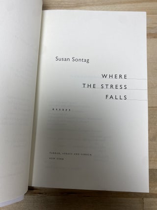 Where the Stress Falls Essays