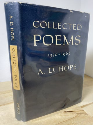 Item #663 Collected Poems 1930-1965. A. D. Hope