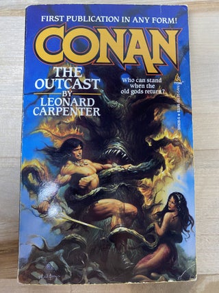 Item #671 Conan The Outcast. Leonard Carpenter