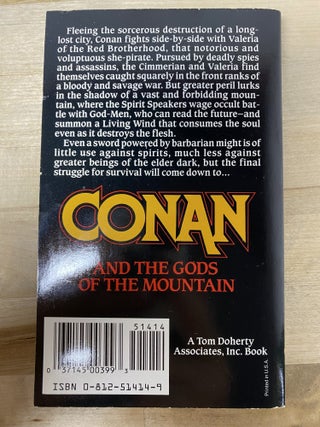 Conan and the Gods of the Mountain
