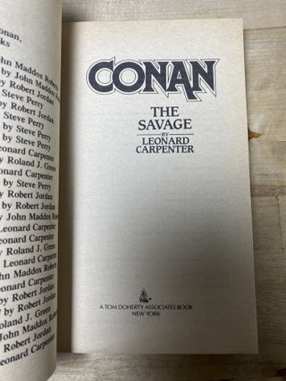 Conan the Savage