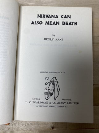 Nirvana Can Also Mean Death