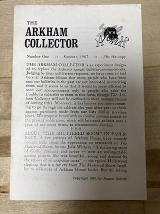 The Arkham Collector Volumes 1-10