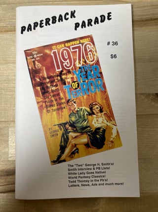 Item #852 Paperback Parade Number 36. Gary Lovisi
