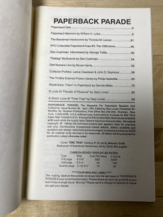 Paperback Parade Number 38