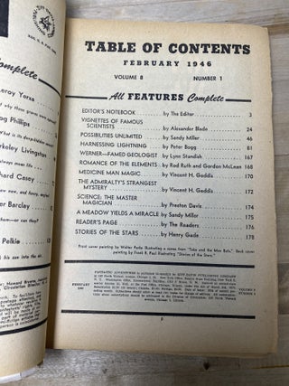 Fantastic Adventures| February 1946 Vol 8 No. 1