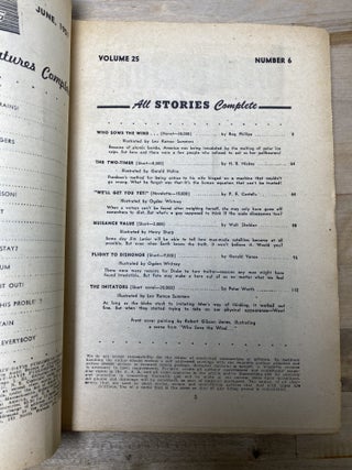 Amazing Stories | June 1951 Vol 25 No.6